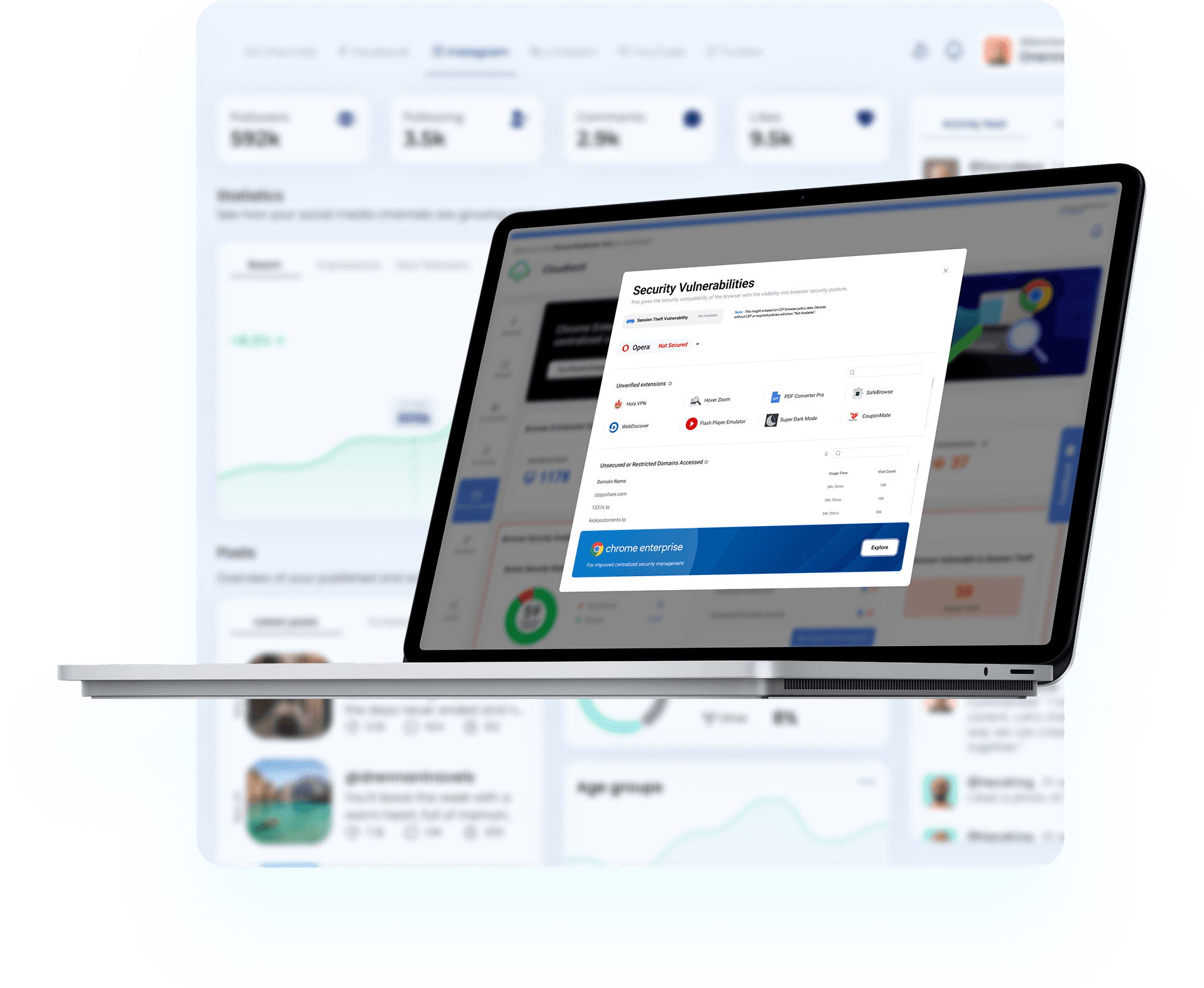CEP Accelerator dashboard