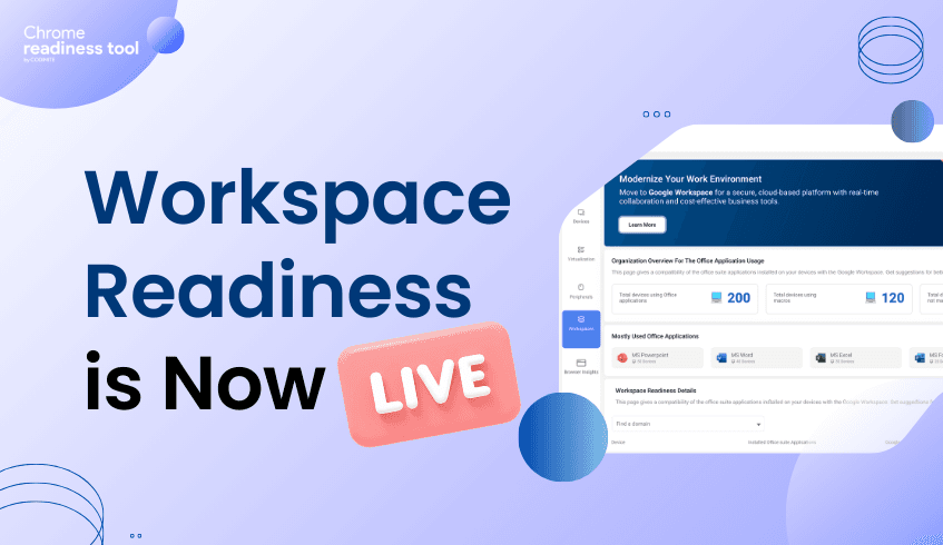 Workspace Readiness is Now Live in the Chrome Readiness Tool